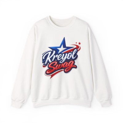 Kreyol Swag Sweatshirt - White